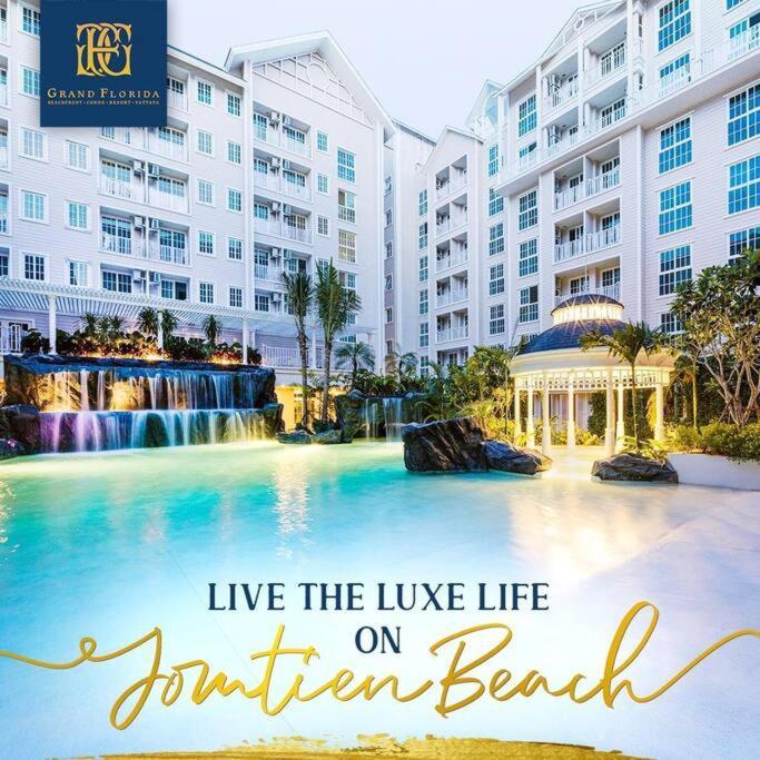 Grand Florida Beach Waterpark Condo Resort Na Chom Thian Exteriör bild