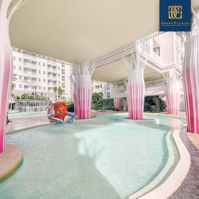 Grand Florida Beach Waterpark Condo Resort Na Chom Thian Exteriör bild